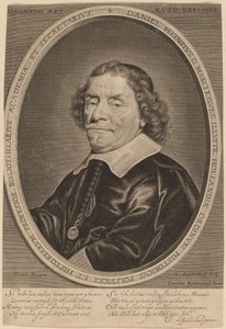 Daniel Heinsius tekijältä Jonas Suyderhoff after Jacob Fransz van der Merck