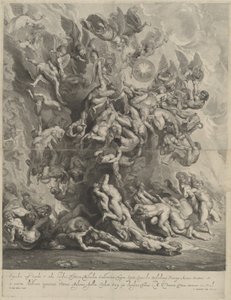 Fall of the Damned tekijältä Jonas Suyderhoff, after Sir Peter Paul Rubens