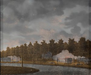 Tulivaihto Vaartse Rijnillä lähellä Jutphaasia Ammuskelu Vaartse Rijnillä lähellä Jutphaasia tekijältä Jonas Zeuner