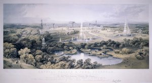 Crystal Palace, Sydenham, Lontoo, 1854 tekijältä Jonathan Needham