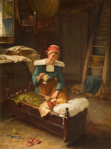 Sisustus äiti ja lapsi, 1911.