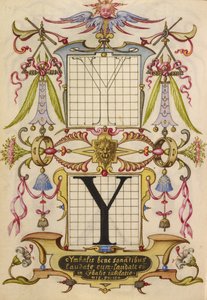 Unkarilainen - Y-kirjaimen rakentamisen opas - Google Art Project tekijältä Joris Hoefnagel