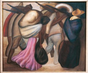 1900-luvun sotilas tekijältä José Clemente Orozco