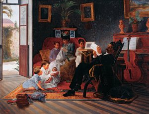 Kohtaus Adolfo Pinton perheestä