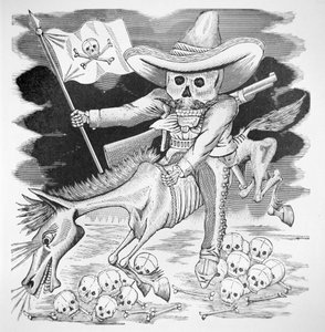 Zapatista-kallo, n. 1910 (kaiverrus)