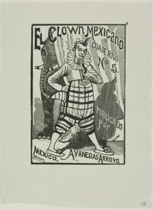 Meksikon klovni, ei. 5 tekijältä José Guadalupe Posada