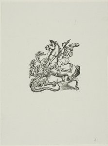 Pyhä Yrjö tekijältä José Guadalupe Posada