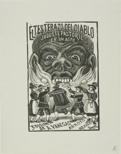 Paholainen pettää Päällään tekijältä José Guadalupe Posada