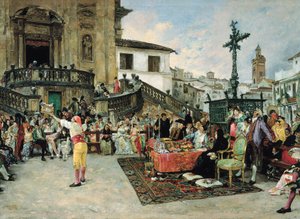 Pyhien arvonta, Jose Jimenez Arandan maalaus
