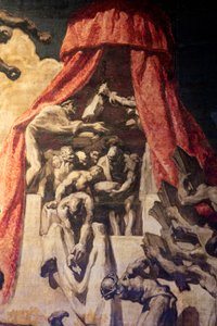 Katedraali. Sisustus. Seinämaalauksia. Josep Maria Sert. 1926-1930.
