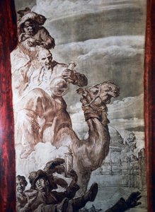 Sisustus Hotel Wandelin juhlasalissa Pariisissa, 1900-luku (fresko)
