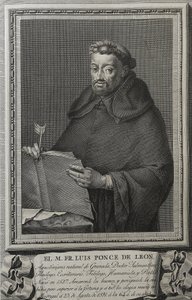 Barcelon, Juan (1739-1801). Fray Luis de Leonin muotokuva. 1791. (36 x 23