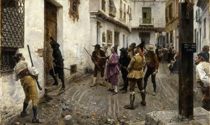 Oikeus voittaa, 1887 tekijältä Jose Jimenes Aranda