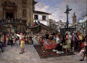 Pyhän arpajaiset, Sevilla tekijältä Jose Jimenez y Aranda
