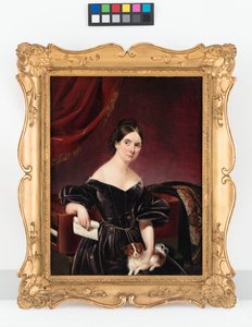 Amalie (Amalia) Schütz-Oldosi, laulajatar tekijältä Josef Danhauser