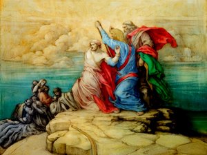 A2_Exodus_10_Kamppailu amalekilaisten kanssa tekijältä Josef Johann Michel