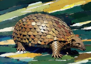Eläimet: Pangolin 1