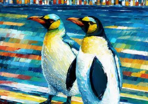 Eläimet: pingviini 2
