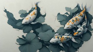 mustemaalaus: Koi karppikala_04