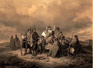 Bivouc Kriehuber Litho tekijältä Josef Kriehuber