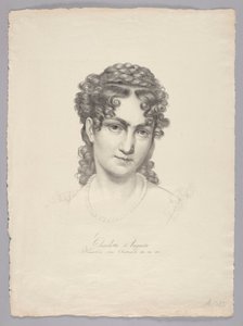Charlotte Auguste, Itävallan keisarinna jne. tekijältä Josef Kriehuber