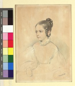 Emilie Kriehuber, Josef Kriehuberin tytär (?) tekijältä Josef Kriehuber
