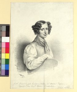 Rouva Alosia Passini, o.s. Forstner tekijältä Josef Kriehuber