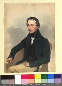 Vapaaherra Josef von Bartenstein tekijältä Josef Kriehuber