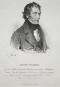 Tohtori Anton Haynen muotokuva tekijältä Josef Kriehuber