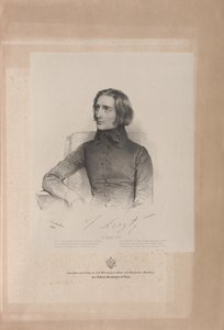 Franz Lisztin muotokuva 1811-1886, 1838.