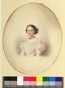 Wilhelmine Uhl, o.s. Waisnix tekijältä Josef Kriehuber