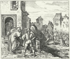 Ruotsin Gustav Adolphus saapumassa Müncheniin, 1632