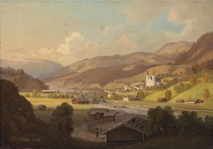 Blick auf Maria Rain, Kärnten tekijältä Josef Mayr
