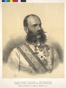 Itävallan keisari Franz Joseph I tekijältä Josef Nikolaus Kriehuber