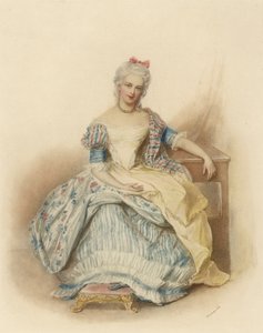 Prinsessa Caroline Lobkowitzin muotokuva, s. kreivitär Wrbna