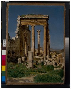 Forum Romanum (öljy kankaalle) tekijältä Josef Theodor Hansen