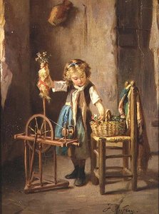 Pyörivän pyörän toimesta tekijältä Joseph Athanase Aufray