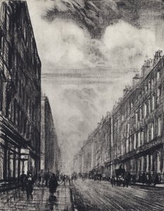 Baker Street (litho) tekijältä Joseph (after) Pennell