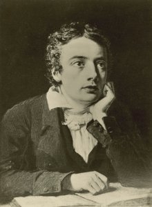 John Keats, englantilainen runoilija (litho)
