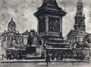 Lionit, Trafalgar Square (litho)