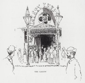 The Gaiety (litho) tekijältä Joseph (after) Pennell