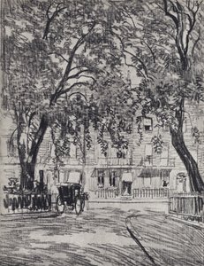 Woburn Square (litho) tekijältä Joseph (after) Pennell