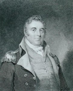 Richard Dale (1756-1826), kaiverrus Richard W. Dodson (1812-67) kopion jälkeen alkuperäisestä James Barton Longacren (1794-1869) maalauksesta (kaiverrus) tekijältä Joseph (after) Wood
