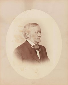 Säveltäjä Richard Wagnerin muotokuva 1813-1883, n. 1870.