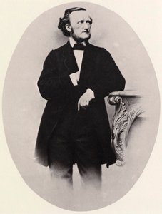 Richard Wagner, saksalainen säveltäjä, 1864 tekijältä Joseph Albert