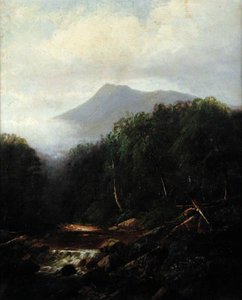 Maisema (öljy kankaalle) tekijältä Joseph Antonio Hekking