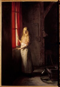 Cinderella Kuvitus Charles Perraultin tarinaan. Joseph Bailin (1862-1921) maalaus 1800-luvun Pariisi, koristetaide - Cinderellan kuvitus Charles Perraultin tarinaan. Joseph Bailin (1862-1921) maalaus