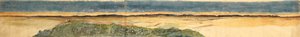 Luonnos täydellisen auringonpimennyksen vaikutuksista Pohjois-Espanjassa, 1860 tekijältä Joseph Bonomi