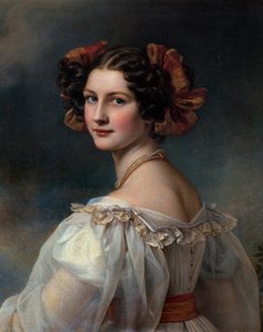 Augustinuksen muotokuva Joseph Karl Stieler (1781-1858) 1800-luvun München. Chateau De Nymphenburg tekijältä Joseph Carl Stieler