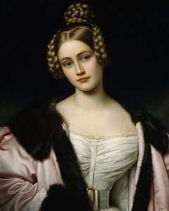 Portrait of Caroline Grafin Holnstein (1815-59)